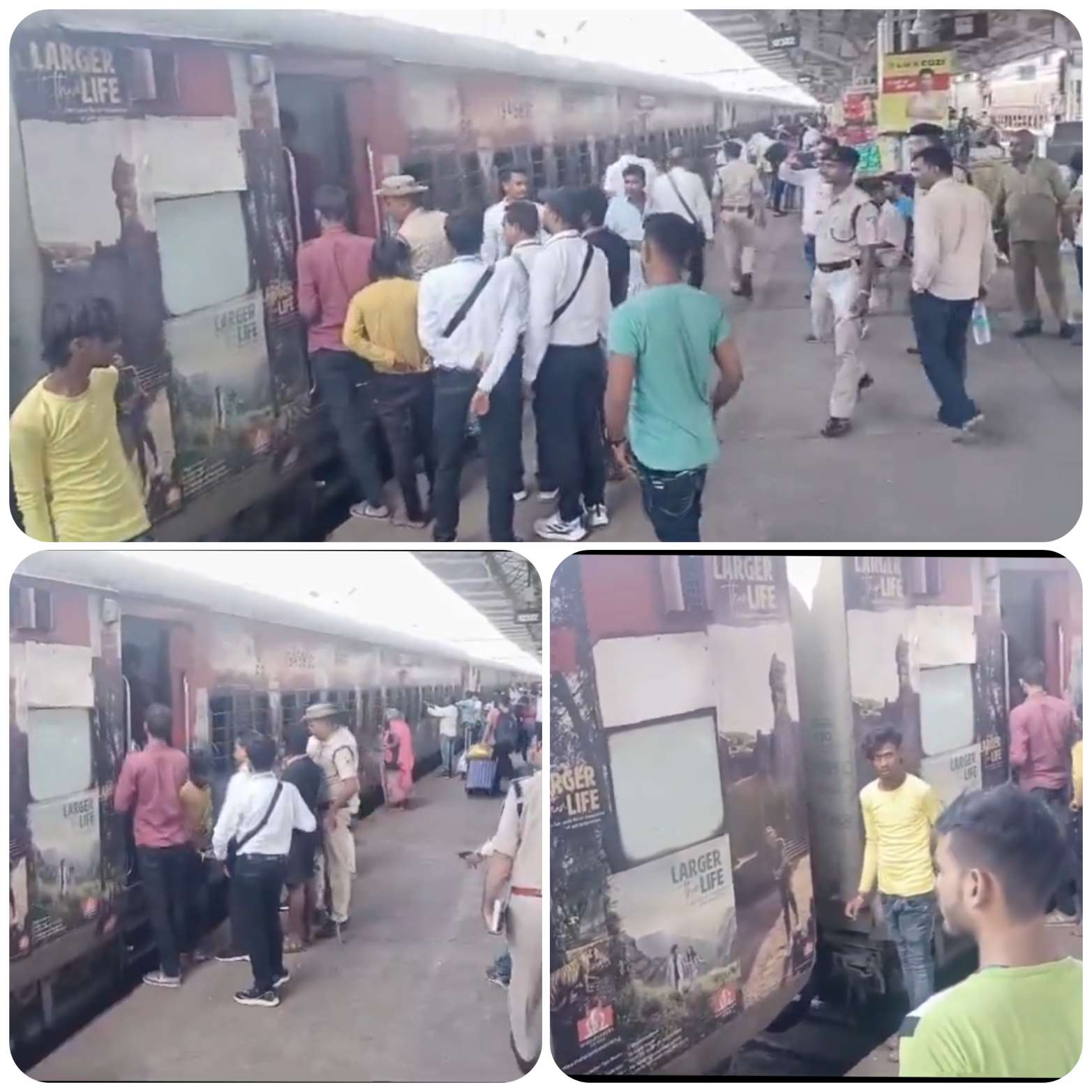 त्यौहारी सीजन को देखते हुये मंडल के विभिन्न स्टेशनों रेल यात्रियों की सुविधाओं,भीड़ नियंत्रित करने ,सुचारु यातायात हेतू विशेष प्रबंध किये