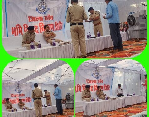 पुलिस अधीक्षक अभिजीत रंजन ने कुठला थाने में सुनी लोंगो की समस्या