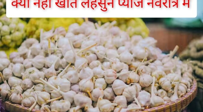 देखिऐ नवरात्र में लहसुन प्याज क्यों नही खातें