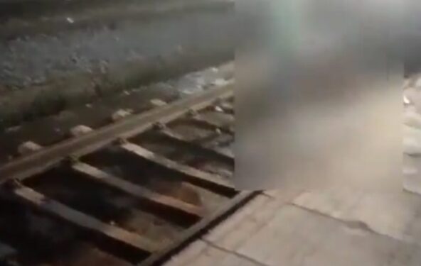 मैहर रेलवे स्टेशन पर ट्रेन के सामने आकर युवक ने की आत्महत्या, घटना का लाइव वीडियो वायरल