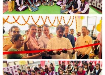 कन्या सीनियर छात्रावास के नवीन भवन का लोकार्पण…  क्षेत्रीय विधायक घनश्याम चंद्रवंशी के कर कमलो से किया गया….!