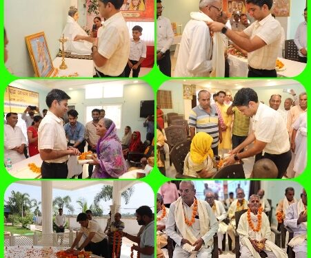 वृद्धों का सम्मान हम सब की नैतिक जिम्मेदारी – कलेक्टर श्री यादव वृद्धों के मार्गदर्शन से युवा पीढ़ी होती है संस्कारवान कलेक्टर श्री यादव ने अंतर्राष्ट्रीय वृद्धजन दिवस पर किया वृद्धजनों का सम्मान