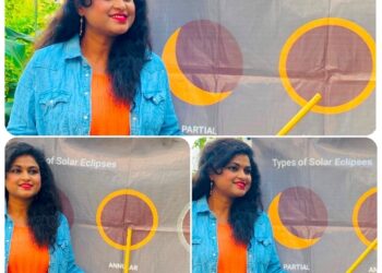 नवरात्रि के पहले ग्रहणरात्रि कल   सूर्य पर बनेगा रिंग ऑफ फायर कल   सूर्य और पृथ्‍वी के बीच पहुंचकर चंद्रमा लगायेगा वलयाकार सूर्यग्रहण – सारिका