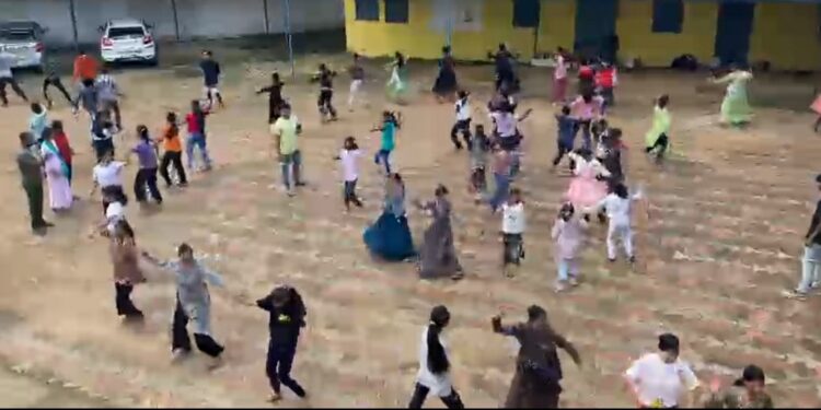 तामिया मे सुरु हो चुकी है गरबा डांडिया की तयियारी जहा स्टार ग्रुप में हर साल बच्चो की तादात बढ़ती जा रही