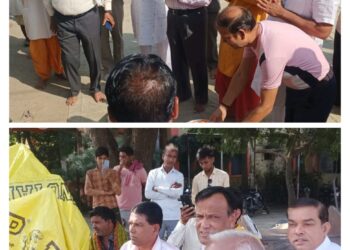 कालापीपल कृषि उपज मंडी में मुहूर्त के सौदेः-