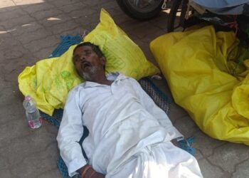 अमरवाड़ा बस स्टैंड में अज्ञात व्यक्ति की हुई मौत