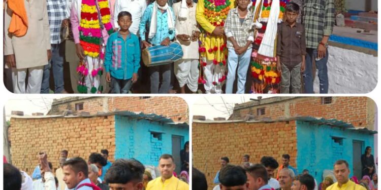 यदुवंशियों ने गोरैया पूजन कर दीवारी नृत्य कर शानदार प्रस्तुति दी