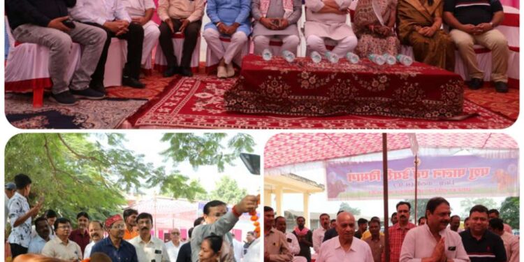 *जिले भर की गौशालाओं में हुई श्रद्धा भाव से गोवर्धन पूजा*  *कैलवारा खुर्द में आयोजित जिला स्तरीय गोवर्धन पूजन कार्यक्रम में शामिल हुए विधायक श्री जायसवाल*