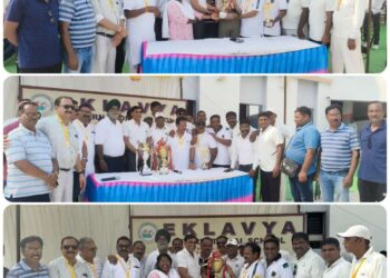 नवगठित इटारसी क्रिकेट संघ और पत्रकार 11 के बीच हुआ सद्भावना मैच,सीनियर क्रिकेट खिलाड़ी भी हुए शामिल,इटारसी क्रिकेट संघ ने पत्रकार इलेवन को चार विकेट से हराया…