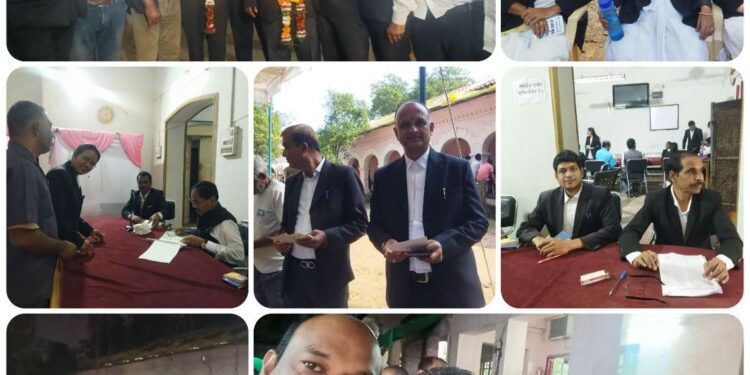 *राजकुमार मिश्रा सर्वाधिक मत लेकर जिला अधिवक्ता संघ के अध्यक्ष चुने गए* *सुनील लालवानी उपाध्यक्ष और नंदकिशोर साहू चुने गए सचिव* *जिला अधिवक्ता संघ का ऐतिहासिक चुनाव संपन्न*