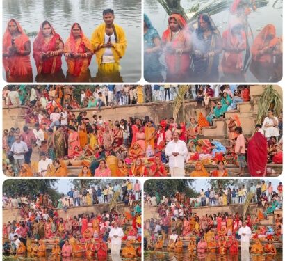 शिकारगंज क्षेत्र –छठ ऐसा महापर्व है जो विश्व भर में मनाया जाता है छठ महापर्व, अब इसे लोग बड़ी धूमधाम से मनाते हैं
