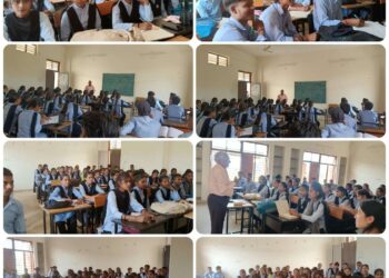 जैव उर्वरकों से फसल उत्पादन में वृद्धि का तकनीकी प्रशिक्षण दिया गया।