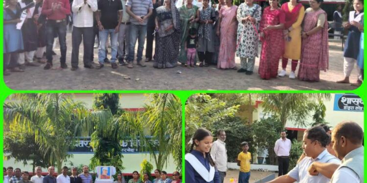 सिलौंडी कन्या स्कूल में बाल दिवस में बाल मेला लगाया