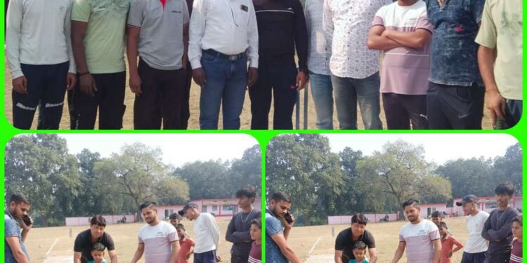 सिलौंडी में अयान क्रिकेट प्रतियोगिता का शुभारंभ हुआ
