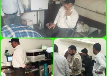 *एडवांस पैथोलॉजी लैब एवं जिंदल डायग्नोस्टिक पैथोलॉजी लैब का औचक निरीक्षण*