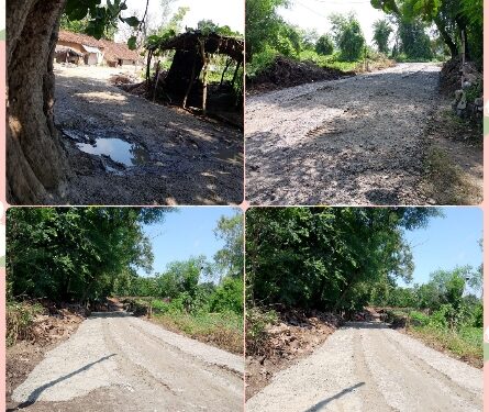 गुडवत्ता हीन सड़क नाली निर्माण कार्य,ठेकेदार,सरपंच,पंच,सचिव की मिलीभगत में डूबा विधायक निधि की राशि