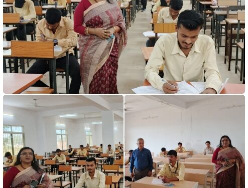 तिलक स्नातकोत्तर महाविद्यालय में सर्टिफिकेट कोर्स हेतु फिट आई.आई टी दिल्ली द्वारा प्रवेश परीक्षा संपन्न