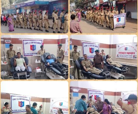 एनसीसी कटनी,शासकीय तिलक महाविद्यालय एवं शासकीय कन्या महाविद्यालय के संयुक्त तत्वावधान में 76 वा एनसीसी दिवस आयोजित एनसीसी कैडेट ने 11 यूनिट रक्तदान कर लोगों को किया जागरूक