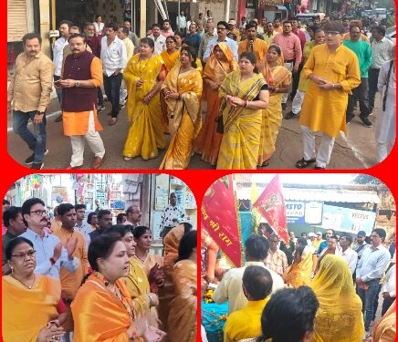 विधिवत पूजन अर्चन के उपरांत महापौर श्रीमति प्रीति संजीव सूरी ने किया कटायेघाट मेले का शुभारंभ भाजपा जिलाअध्यक्ष दीपक टंडन सोनी निगम अध्यक्ष मनीष पाठक,आयुक्त नीलेश दुबे जनप्रतिनिधि ब अधिकारी भी रहे मौजूद  *मघई मंदिर से निकली हनुमानजी की भव्य शोभायात्रा*