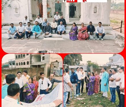 कटनी में होने जा रहे विशाल श्रीमद् भागवत कथा एवं श्री लक्ष्मीनारायण महायज्ञ के भव्य आयोजन हेतु महापौर प्रीति संजीव सूरी ने एम आई सी मेंबर अधिकारियों के साथ किया कथा स्थल का निरीक्षण*