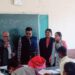 जिला शिक्षा अधिकारी ने किया पहाड़ी निवार स्कूल का निरीक्षण