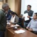 कलेक्ट्रेट कार्यालय में आयोजित हो रही जिला स्तरीय जनसुनवाई में कलेक्टर  दिलीप कुमार यादव स्वयं आवेदकों की समस्याओं एवं शिकायतों की गंभीरता से कर रहे सुनवाई