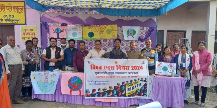 एनएमवी कॉलेज एवं संजय नगर में हुआ विश्व एड्स दिवस जागरुकता अभियान…