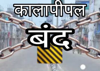 नगर बंद में पुलिस नजर नहीं आई”  बांग्लादेश में हिंदुओं पर अत्याचार के विरोध में कालापीपल बंद हिंदू उतरे सड़कों पर….।