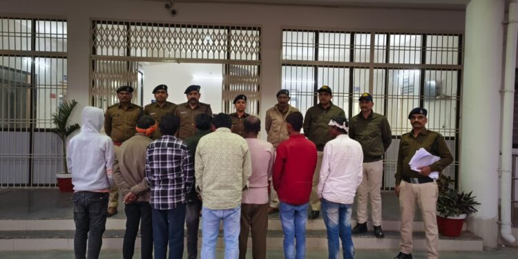 *“थाना कोतवाली पुलिस ने 13 असामाजिक तत्वों को किया गिरफ्तार, क्षेत्र में शांति व्यवस्था बहाल”*