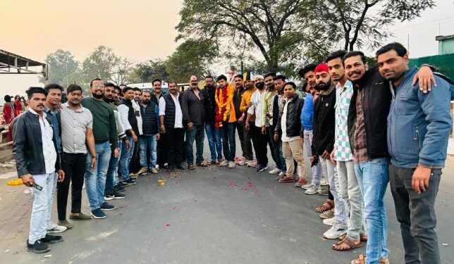 नवनियुक्त भाजपा मंडल अध्यक्ष रुपेश राजपूत का भव्य स्वागत किया गया…