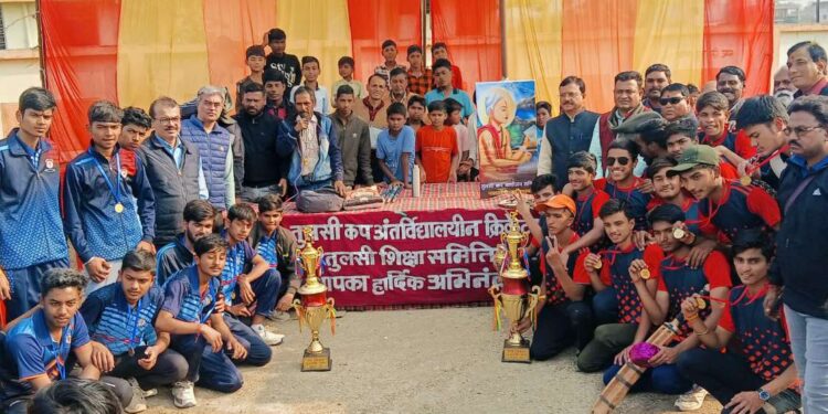 तुलसी कप अंतरविद्यालयीन क्रिकेट प्रतियोगिता का फाइनल सेंट पॉल्स स्कूल ने जीता