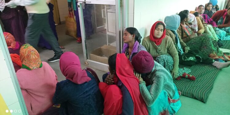 आधा सैकड़ा के पार महिलाओं का हुआ परिवार नियोजन,,