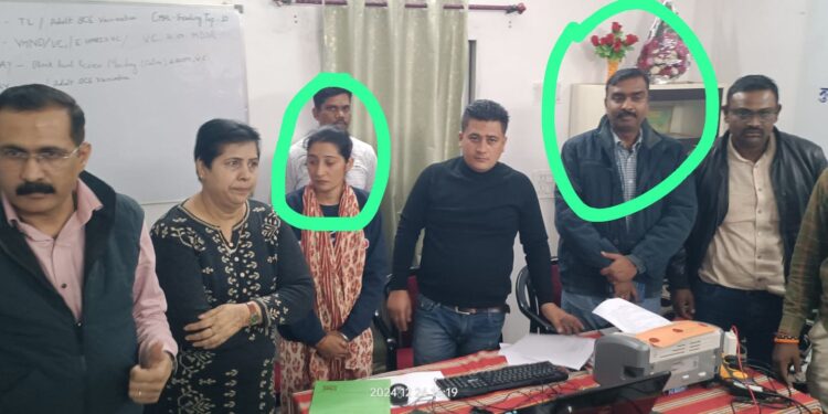 मुख्य चिकित्सा एवं स्वास्थ्य अधिकारी पर गिरी गाज 5000 की रिश्वत लेते रंगे हाथ धराए