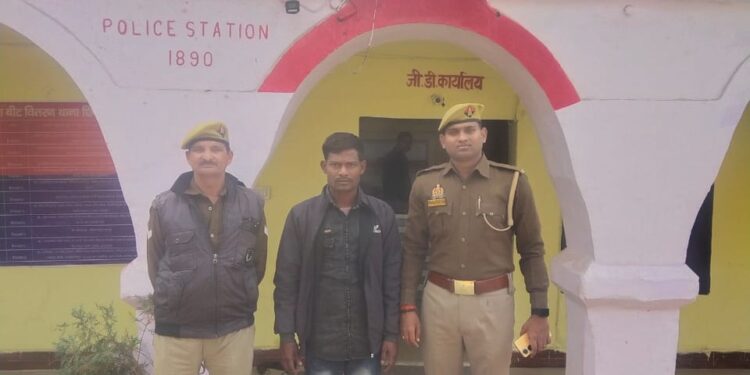 *थाना छिबरामऊ पुलिस द्वारा 01 नफर वांछित अभियुक्त को किया गिरफ्तार ।*