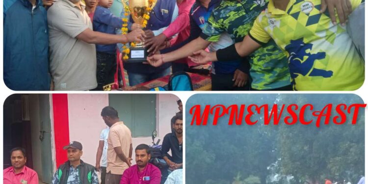 संतोष इलेवन सिलौड़ी बनी चैंपियन अयान क्रिकेट प्रतियोगिता में सम्राट इलेवन को 3 विकेट से हराया