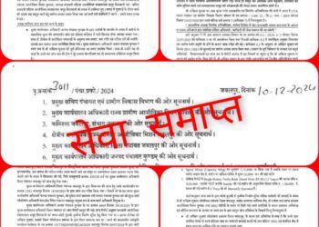 जिला प्रबंधक ,लघु उद्यमिता विकास श्री अखिल शुक्ला की सेवा समाप्त