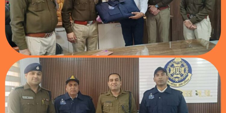 पुलिस अधीक्षक अभिजीत रंजन ने भेंट की जैकेट, यातायात के 37 जवानों को दी गई रेडियम पट्टी लगी जैकेट, कर्मचारियों की सुरक्षा के मद्दे नजर पहल