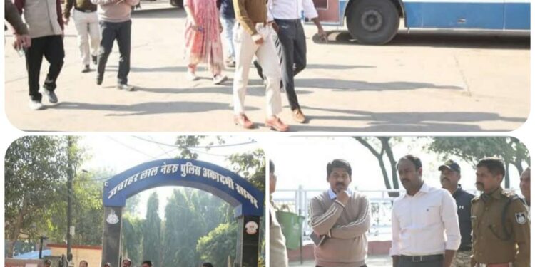 मुख्यमंत्री डॉ. यादव के सागर के संभावित आगमन को लेकर कलेक्टर, पुलिस अधीक्षक ने किया कार्यक्रम स्थल एवं हेलीपैड ,चकरा घाट का निरीक्षण।