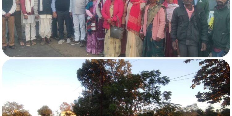 *तामिया सरपंच संघ की समस्या जानने पहुंचे जिला सरपंच संघ अध्यक्ष परसराम वर्मा* समस्याओं का समाधान कराने मुख्यमंत्री के नाम तहसीलदार को सौपा ज्ञापन