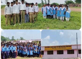 कचौरी शाहनगर!  हाई स्कूल कचौरी में बाउंड्री वॉल न होने से असामाजिक तत्वों का डेरा, बच्चों और शिक्षकों में दहशत का माहौल