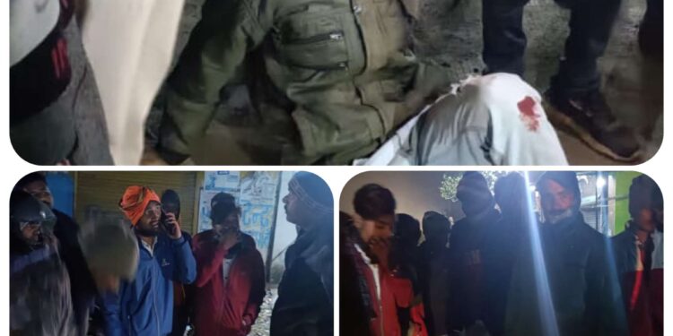 *यातायात हाईवे सुरक्षा चौकी जुहला बाईपास द्वारा की गयी सड़क दुर्घटना में घायलों की सहायता*