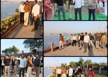 मुख्यमंत्री डॉ. यादव के सागर के संभावित आगमन को लेकर कलेक्टर, पुलिस अधीक्षक ने किया स्थल निरीक्षण।