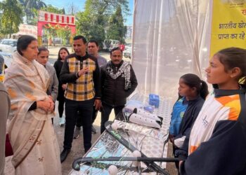 ➡️ महापौर ने खेल एवं युवक कल्याण विभाग द्वारा आयोजित जिला स्तरीय युवा उत्सव का शुभारंभ किया।  ➡️ ईमानदारी, मेहनत, लगन और समर्पण से अपने लक्ष्य की प्राप्ति के लिए जुटे रहने की जरूरत है तभी अपने लक्ष्य तक पहुंचा जा सकता है। -महापौर श्रीमती संगीता तिवारी