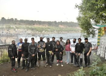 राइडर्स इन द वाइल्ड 3.0 :- बाइकर्स पहुंचे भेड़ाघाट, संगमरमरी वादियों को देख रह गए दंग. 28 बाइकर्स ने मध्य प्रदेश को बताया बाइक राइडिंग के लिए अनुकूल.