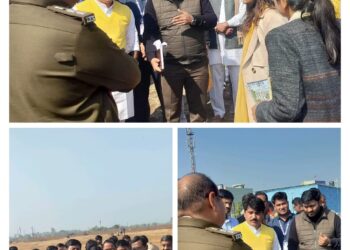 12 जनवरी को मुख्यमंत्री मोहन यादव आएंगे”कालापीपल” कलेक्टर सुश्री ऋजु बाफना/एसपी यशपाल सिंह राजपूत ने हेलीपैड/सभा स्थल का किया निरीक्षण….।