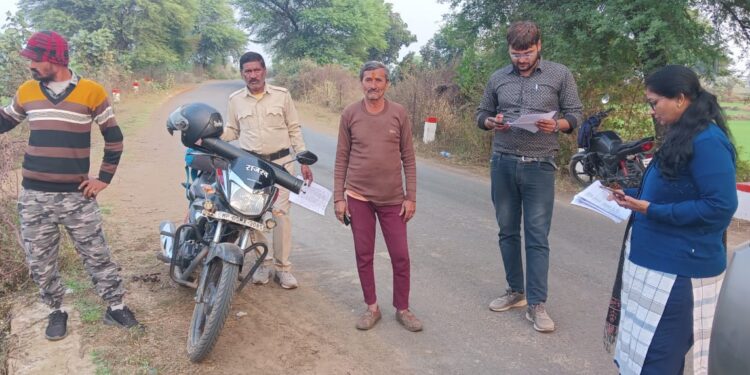 हल्का पटवारी की रिपोर्ट पर बरूआढाना में अवैध रेत उत्खनन एवं परिवहन पर हुई पर कार्यवाही…वीडियो