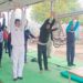 युवा दिवस पर महाविद्यालय में योग एवं सूर्य नमस्कार का आयोजन