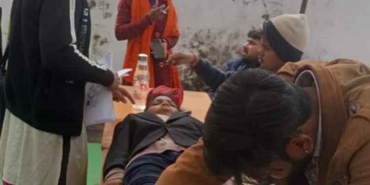 दिव्यांग बच्चों के मूल्यांकन हेतु शिविर का आयोजन