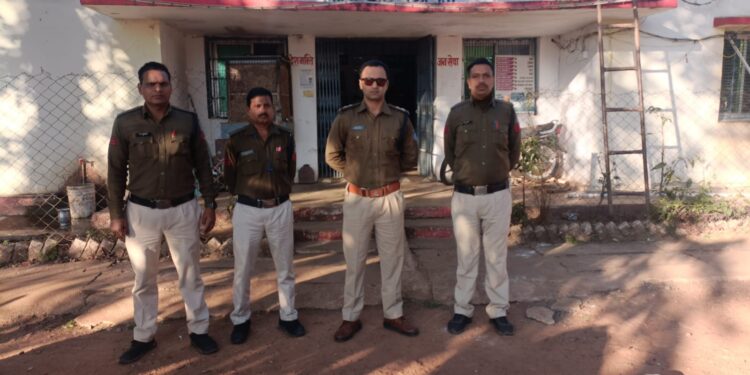 नाबालिक लड़की को चौकी बिलहरी थाना कुठला पुलिस द्वारा किया गया दस्तयाब