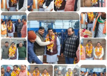 नवनिर्वाचित मडपुरा मंडल अध्यक्ष प्रबल प्रताप सिंह भदोरिया का हुआ स्वागत